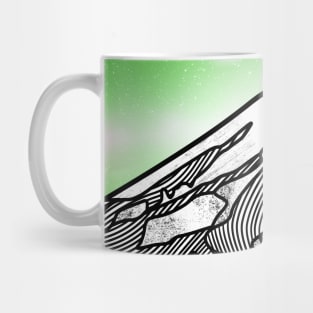 New Zealand Mountains Mug